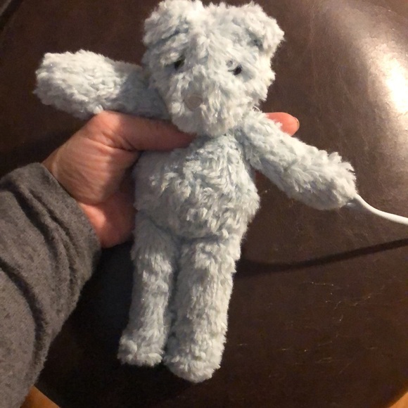 Ryan and rose pacifier holder bear lovey , blue - Picture 10 of 10